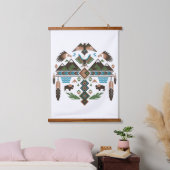 Heilige Symbolen Hangend Wandkleed (Slaapkamer)