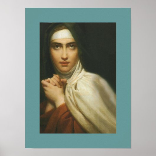 HEILIGE TERESA VAN AVILA POSTER (Voorkant)
