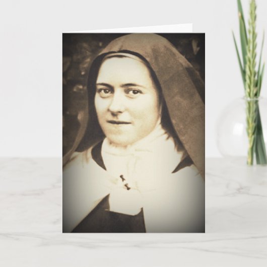HEILIGE THERESE VAN LISIEUX KAART (Voorkant)