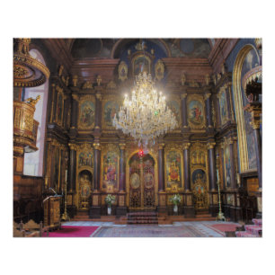 Heilige Triinity Grieks-orthodoxe kerk Perfect Poster
