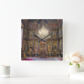 Heilige Triinity Grieks-orthodoxe kerk Vierkante Klok (Huis)