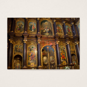 Heilige Triinity Grieks-orthodoxe kerk Visitekaartje