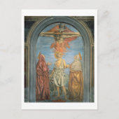 Heilige Trinity met St. Jerome (fresco) Briefkaart (Voorkant)