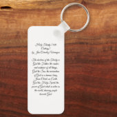 Heilige Trinity Sleutelhanger (Achterkant)