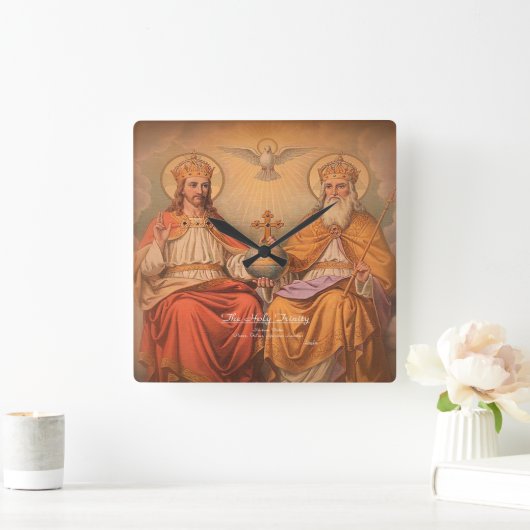 Heilige Trinity Vierkante Klok (Huis)