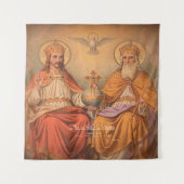 Heilige Trinity Wandkleed (Voorkant)