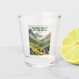 Heilige Vallei van de Inca's Peru Shot Glas