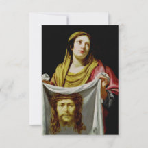 Heilige Veronica Ware Afbeeldingen Heilige kaart