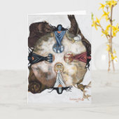 Heilige Vier Winden Kaart (Gele Bloem)