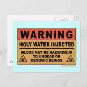 Heilige Water Briefkaart (Voorkant / Achterkant)