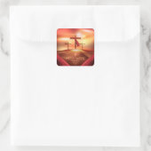 Heilige Week Square Sticker (Tas)