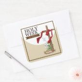 Heilige Week Square Sticker (Envelop)