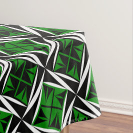 Heilige wind in het groen tafelkleed