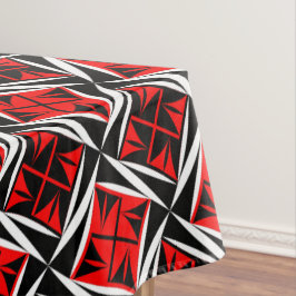 Heilige winden in het rood tafelkleed