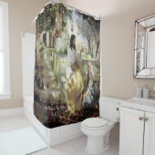 Heiligen Martha en Maria van Bethanië Douchegordijn (In situ)