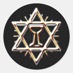 heiliger Gral holy grail Ronde Sticker