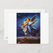 Heiliger Schutzengel - Guardian Angel 7-olie Briefkaart (Voorkant / Achterkant)