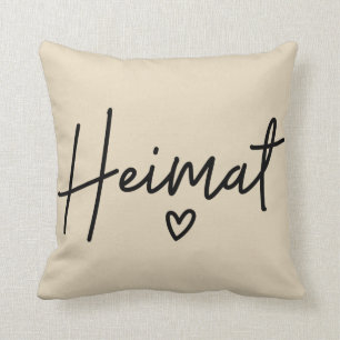 Heimat, German Word, Home, Homeland Kussen
