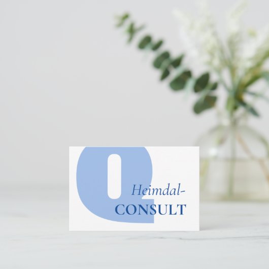 Heimdal Consult Carte de visite (Debout devant)