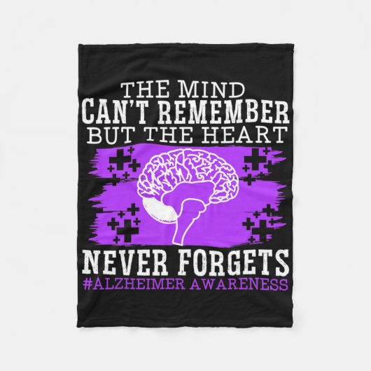 Heimerheimer Awareness Dementia Distressed Fleece Deken (Voorkant)