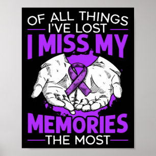 Heimerheimer Awareness Dementia Support Poster