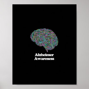 Heimerheimer bewustzijn hersenen dementie woordwol poster