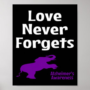 Heimerheimer Bewustzijn Paarse Ondersteuning Liefd Poster