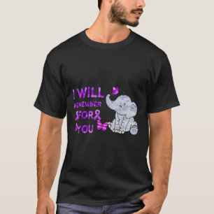 Heimerheimer bewustzijn Schattigee olifant zal ik T-shirt