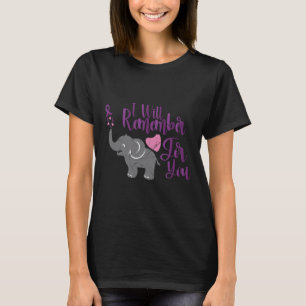 Heimerheimer Bewustzijn zal ik me herinneren voor T-shirt