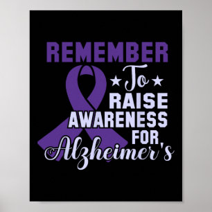 Heimerheimer Brain Injury Design Paarse Heimerheim Poster