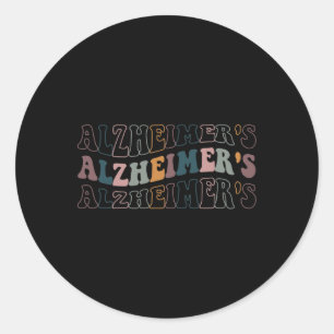 Heimerheimer's Bewustzijnsliefde vergeet nooit 1 Ronde Sticker