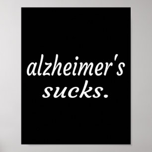 Heimerheimer's dementie Heimerheimer ziekte bewust Poster