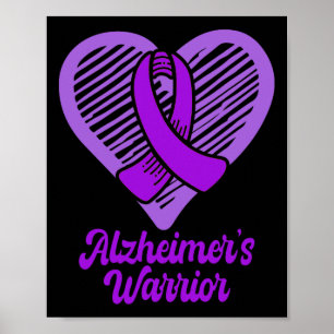 Heimerheimer's Warrior Heimerheimer Awareness Supp Poster