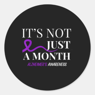 Heimers Awareness bestaat niet alleen uit een maan Ronde Sticker