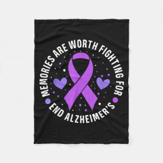 Heimers Awareness Herinneringen Zijn Het Waard Voo Fleece Deken