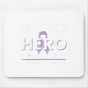 Heimers Awareness Paarse Ribbon Hero End_1 Muismat