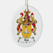 Hein Family Crest Keramisch Ornament (Rechts)