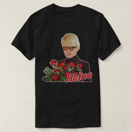 Heino stijl vervaagd ontwerp t-shirt (Design voorkant)
