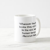 Heinrich Heine Coffee Mug (Devant droit)