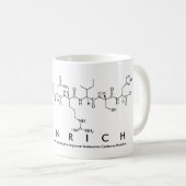 Heinrich peptide nom mug (Devant droit)