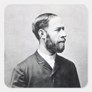 Heinrich Rudolph Hertz Vierkante Sticker