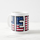 Heinz Name Prénom USA styled Tasse Café (Devant gauche)