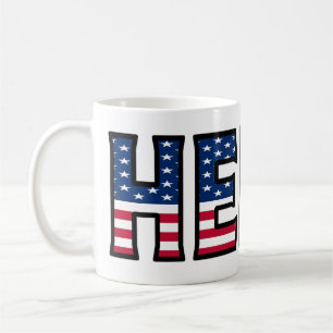 Heinz Name Prénom USA styled Tasse Café