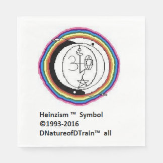 Heinzism logo napkins servet