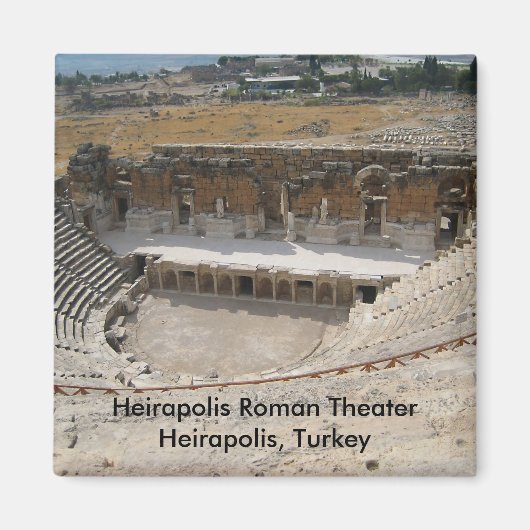 Heirapolis Roman Theater Magneet (Voorkant)