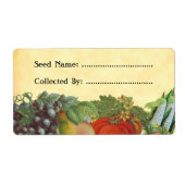 Heirloom Gardener Custom Seed Saver Labels (Voorkant)