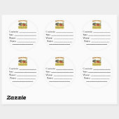 Heirloom Gardens Custom Seed Packet Étiquettes (Feuille)