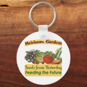 Heirloom Gardens Green Gezegde Sleutelhanger (Voorkant)