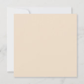 Heirloom  Ivoor Roos Waterverf Bruiloft Kaart (Achterkant)