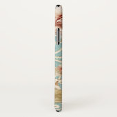 Heirloom Rozen met Damask gepersonaliseerd Case-Mate iPhone Case (Achterkant / rechts)